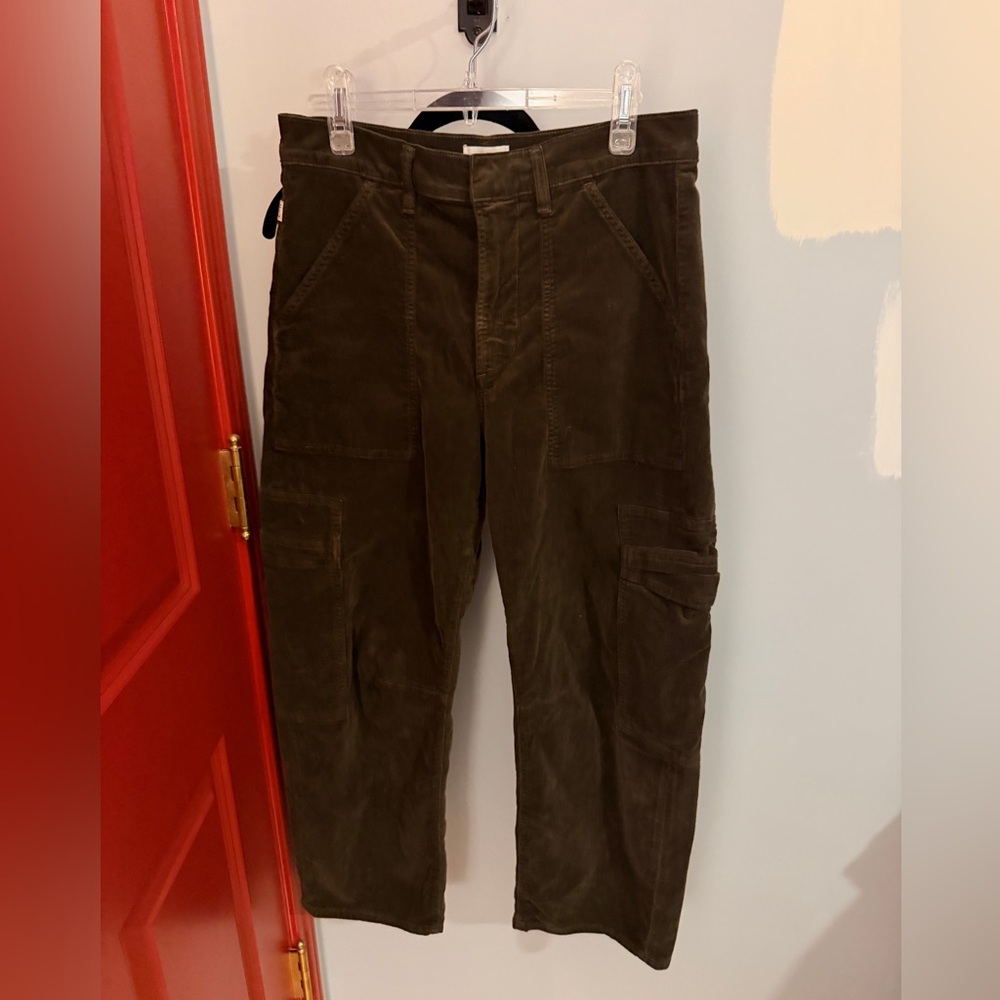 Citizens of Humanity Marcelle Cargo Pants Olive Green